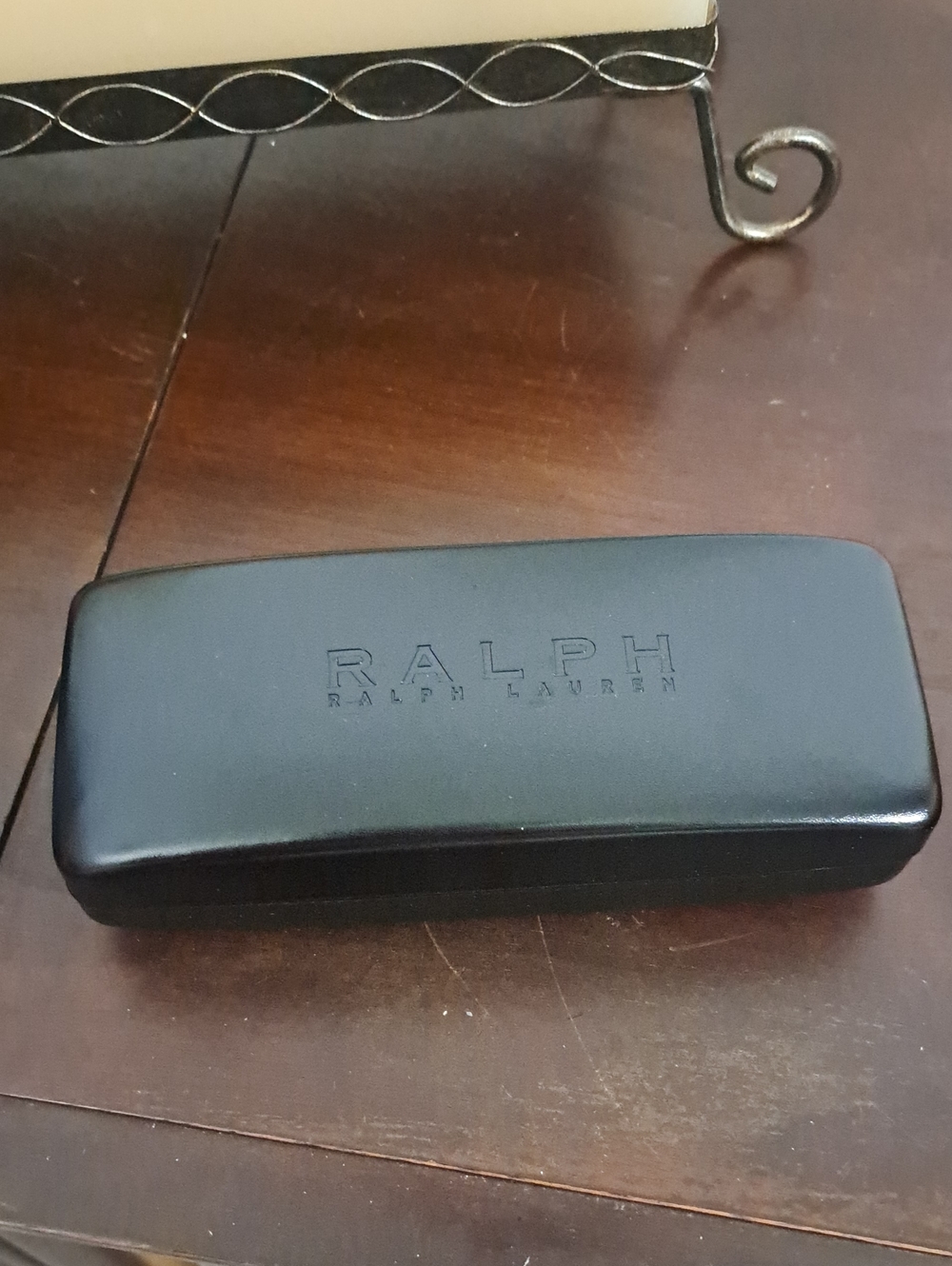 Ralph Lauren Black Hard Eyewear Case